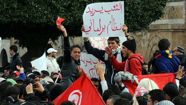 Social media's role in North Africa's unrest
