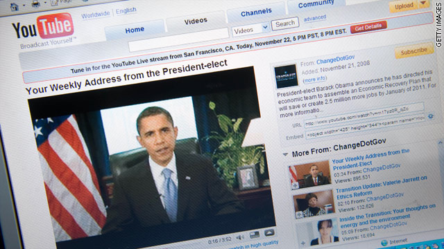 Need To Know News: Obama and YouTube, Tea Party and health care, Kucinich and an olive