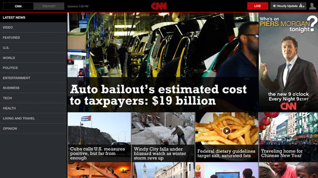 Cnn To Launch On Android Tablet Ireport