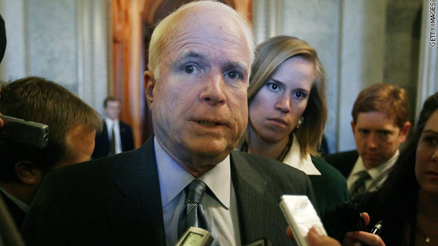 McCain now calling for Mubarak to step down