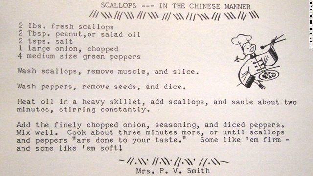 Vintage Cookbook Vault: We're Tryon...we really are...