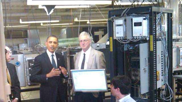 Obama: 'My 5th grade science experiment looked like this!'