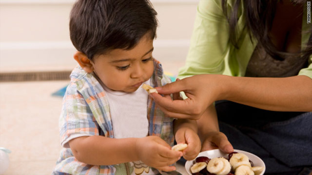 Fat Babies Eating. Feeding babies solids too