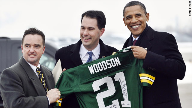 Obama calls the Packers Obama calls the Packers