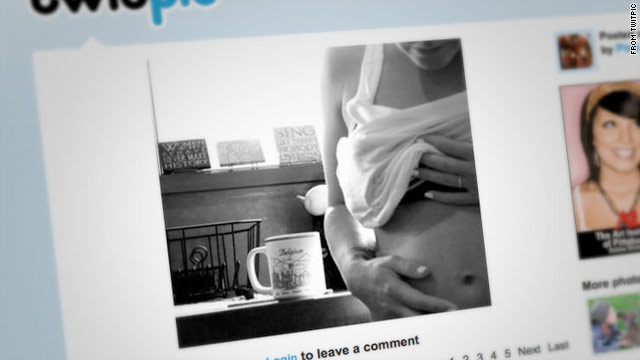 Meet Pink's baby bump