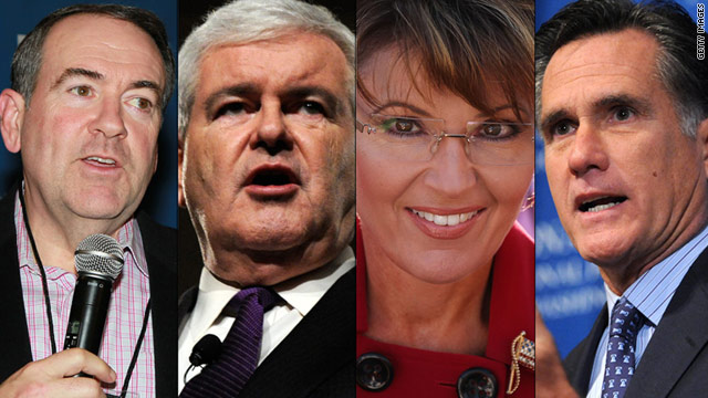 GOP frontrunners: 'It's all about who can get in last'