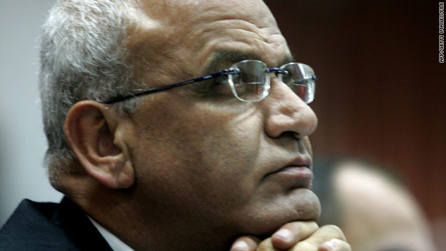Chief Palestinian negotiator resigns