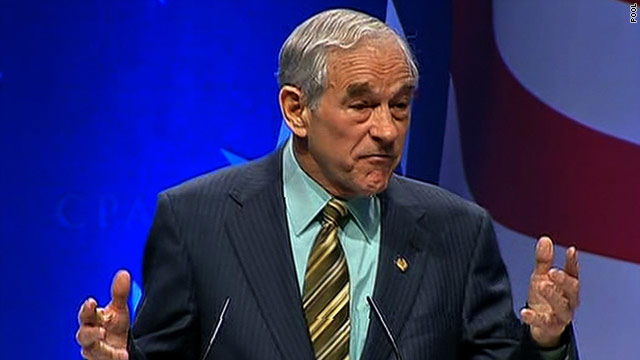 Rep. Ron Paul wins CPAC straw poll
