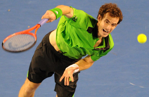 Andy Murray has lost in the final of three major tennis tournaments. (AFP/Getty Images)