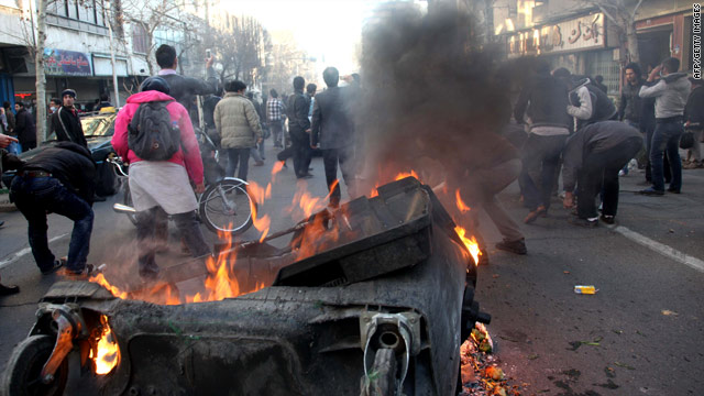 Report: 1 shot dead during Iran protests