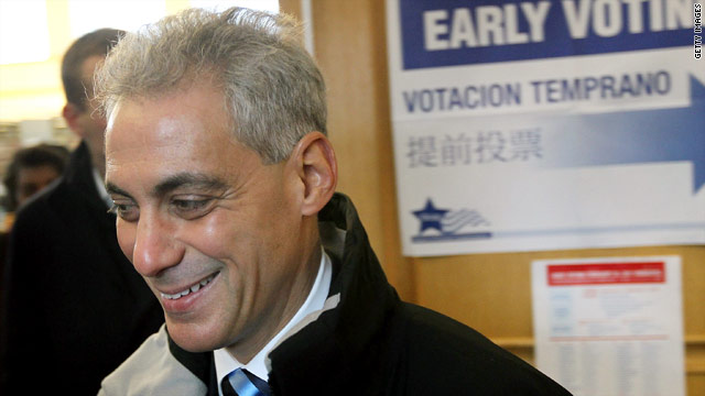 Obamas vote for Rahm?