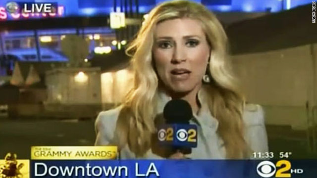 Doctor: Grammy reporter suffered migraine, is 'back to normal'