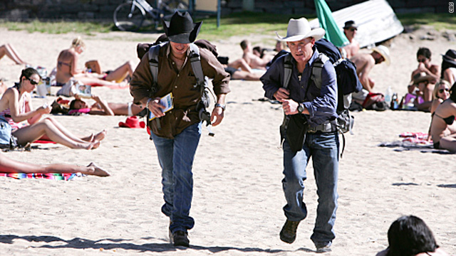 Oh my gravy! Some familiar faces on 'Amazing Race'