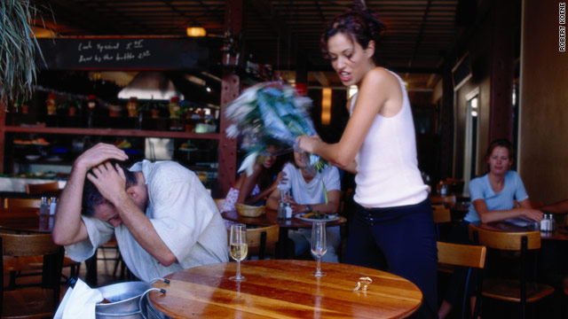 Fight In Restaurant