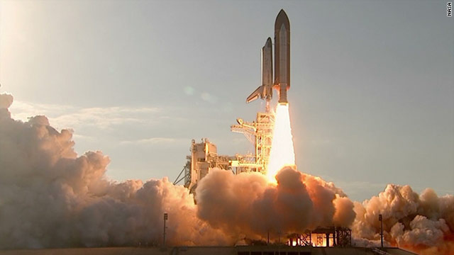 Shuttle Discovery begins its final mission