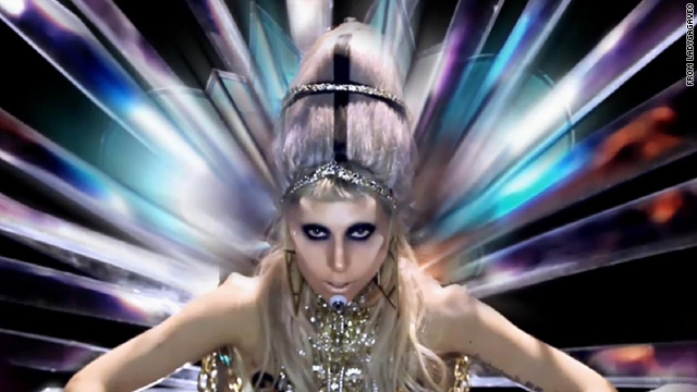 lady gaga born this way skeleton makeup. Lady Gaga#39;s #39;Born This Way#39;