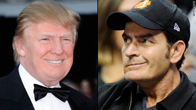 Trump: Sheen's 'a different kind of guy'