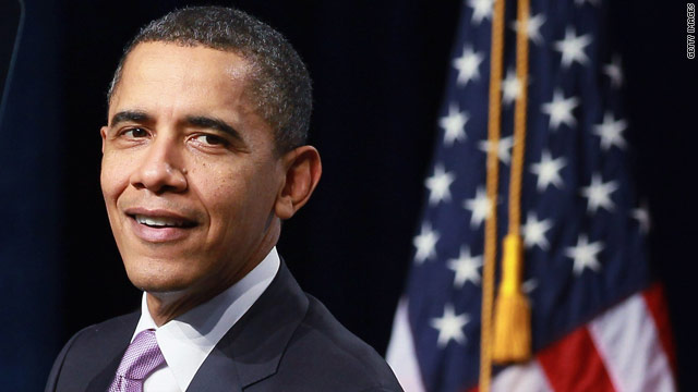 President (or candidate) Obama rallies supporters in Florida