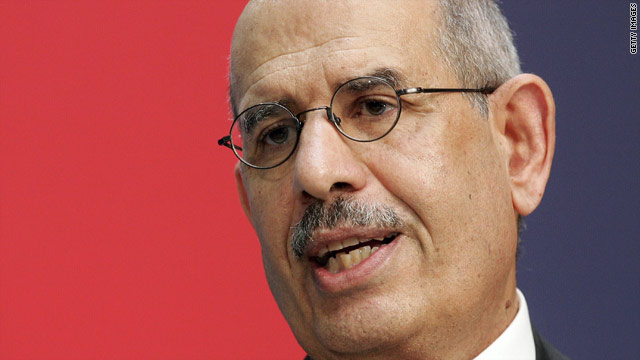 ElBaradei says he will run for president of Egypt ElBaradei says he will run for president of Egypt