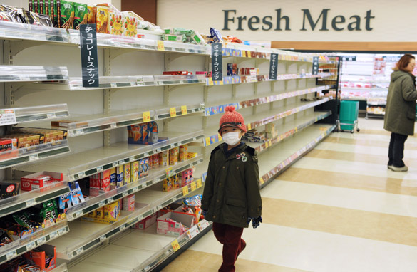 Boy In Supermarket