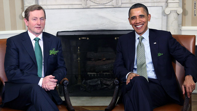 Obama hopes to see ancestor's birthplace during visit to Ireland