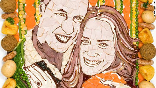 Meat the artist – William and Kate royally rendered in roast