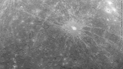 First image of Mercury from orbit