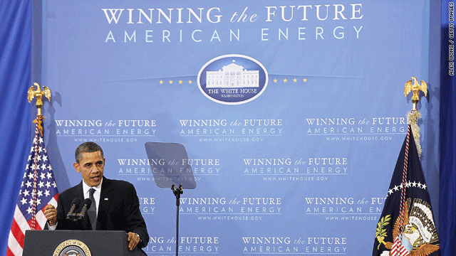 Obama dismisses '08 'Drill, baby, drill' mantra – again
