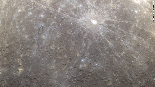 More images released of Mercury, taken by orbiter
