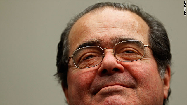 Scalia fined after car accident