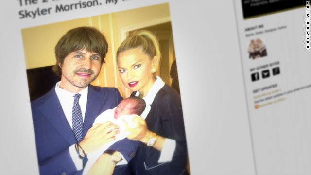 Rachel Zoe And Husband Show Off Baby Skyler The Marquee Blog Cnn Com Blogs