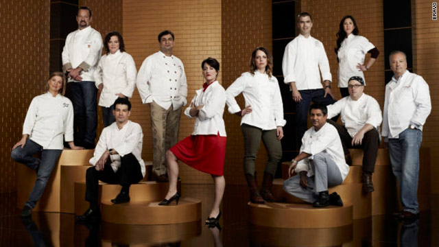 Top Chef Masters premiere: safe cupcakes and cheese grater cheekbones