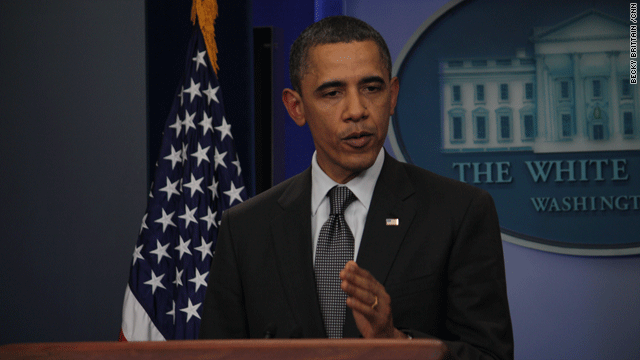 Obama cites progress toward a budget deal; talks continue