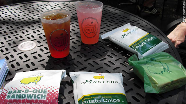 Sweet tea, pimento cheese & BBQ – munching at The Masters