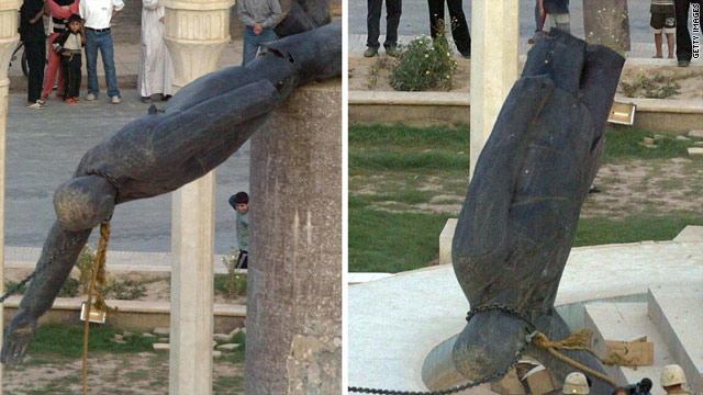 Gotta Watch: Saddam statue falls; Arthur Ashe's announcement; FLDS raid