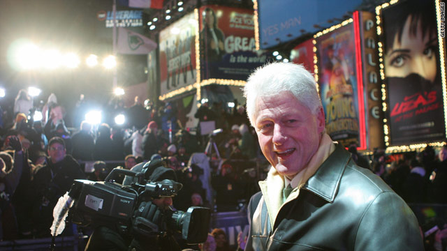 Clinton remembers old Times Square: crime, hookers