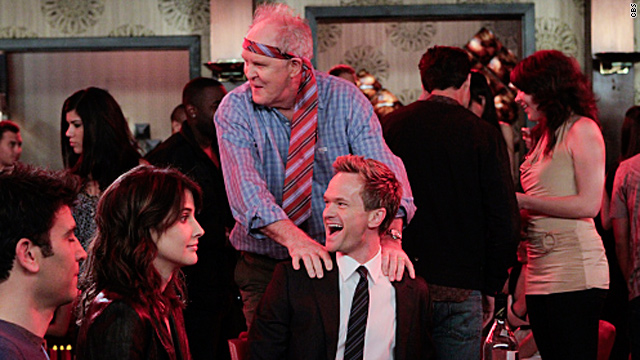 Barney parties with dad on 'HIMYM'
