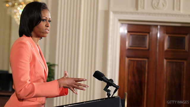 Spousal asset: Michelle Obama scores high with voters