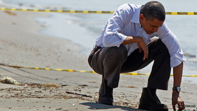 Obama on oil spill: Progress but 'job isn't done'
