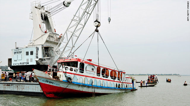 At least 27 killed in sinking of Bangladeshi ferry