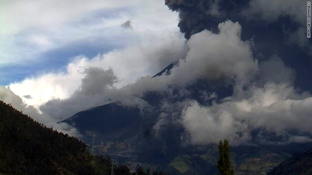 Ecuador en alerta por el volcán Tungurahua