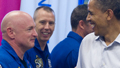 Obama visits KSC despite scrub