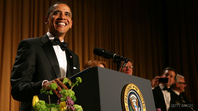 Obama lampoons Trump, releases 'birth video' at annual dinner