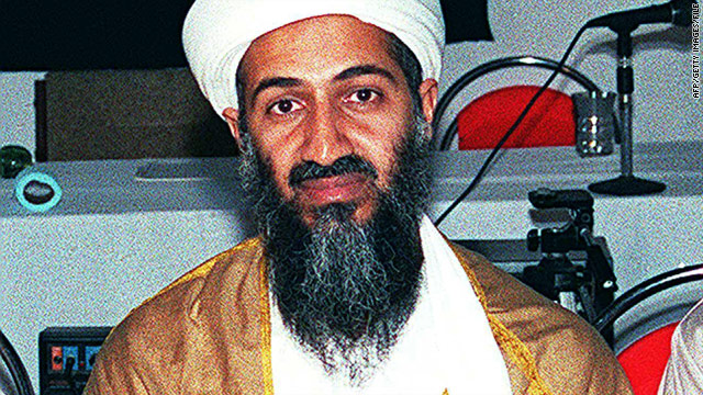 osama in laden in. Osama Bin Laden, seen in an