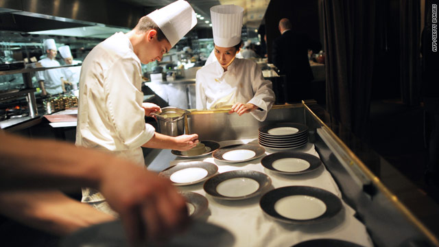All the kitchen's a stage