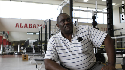 Alabama strength coach and former NFL star Terry Jones weathered the
