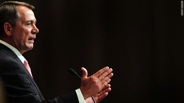 Boehner offers 'red meat' on debt ceiling