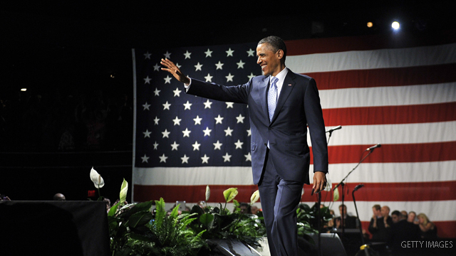 Obama touts bin Laden killing