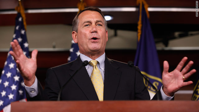 Boehner talks up Indiana Gov. Mitch Daniels