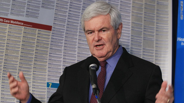 Gingrich admits mistakes